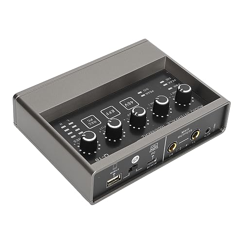オーディオミキサー 4チャンネル 24 DSP USB サウンドカード 41NWOBTVb-L.jpg