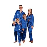 2. Pyjama de Noël doux et confortable pour la famille : style festif pour chaque membre de votre garde-robe de vacances avec notre ensemble de pyjama de Noël familial, avec d'adorables motifs festifs que la saison. Disponible en tailles pour femmes, hommes et , ce pyjama assorti à tout le monde est coordonné et joyeux lors des fêtes de Noël, des soirées cinéma ou des sessions d'ouverture de cadeaux. Un incontournable pour les familles qui aiment célébrer avec style, ces pyjamas de Noël sont des