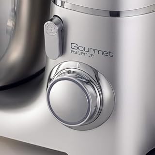 Ariete 1583 Gourmet Essence, Impastatrice Planetaria, Impasta, Monta e Amalgama, 1300W, Capacità 5,2L, 2 fruste e 1 gancio, 10 velocità + Pulse