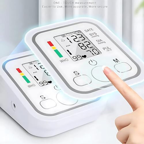 Image of Aika AK-555 Blood Pressure Monitor with Adjustable Cuff, Voice Guidance & Memory + AK-45 Digital Thermometer + MDB-101 1-Week Pillbox Combo Pack