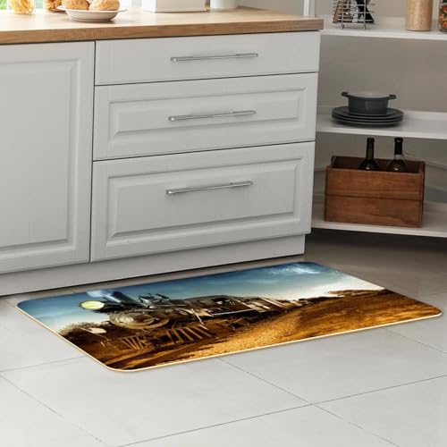 Alfombrillas de cocina retro lavables y alfombra absorbente pack 7