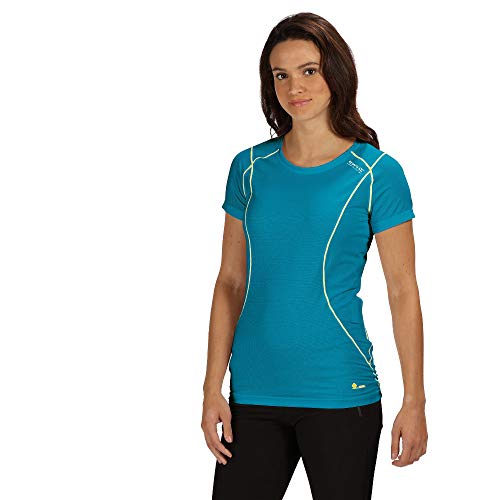 Regatta Womens/Ladies Virda III Active Sports T-Shirt (18 UK) (Enamel)