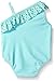 Mud Pie Girls' Swimsuit One Piece, Mermaid, 0-6 Months