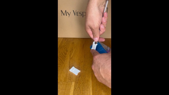 My Vesperbox - 2 Chiusure Di Ricambio Bianche Per Modello JIN - Istruzioni Visive Incluse Per Sostituzione