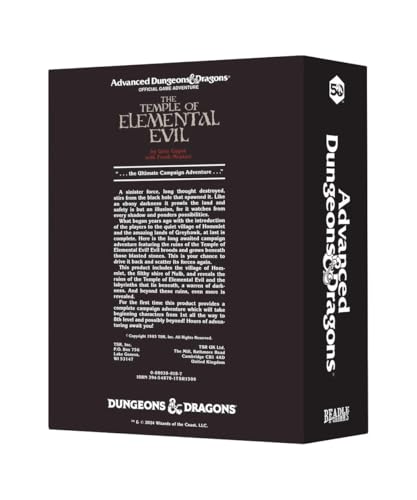 Juego de dados El Templo del Mal Elemental con accesorios de Beadle & Grimm's 5