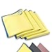 Produktbild ELEXACLEAN Fenstertuch streifenfrei, Mikrofaser Scheibentuch (4 Stück, 40x30 cm, gelb) Premium Glas Putztücher Autotuch für Innen & Außen