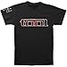FEA Merchandising Tool Red Pattern T-Shirt Black