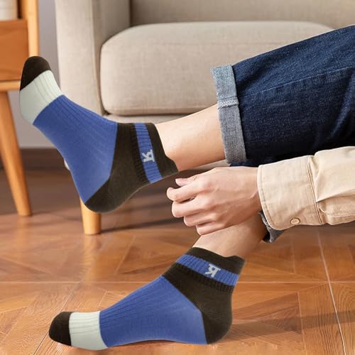 Image of PRASTHAN Sports Unisex Nylon Cotton Ankle Length Socks Made With Breathable Anti Odour & Moisture Absorbent Combed Cotton with a Extra Durable.