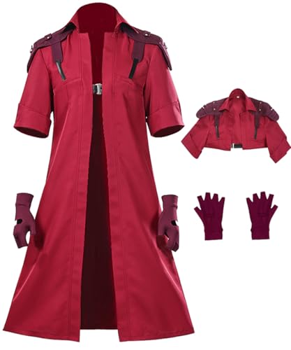 Wolancy Devil Cry 5 Cosplay Dante Costume Anime DMC Red...