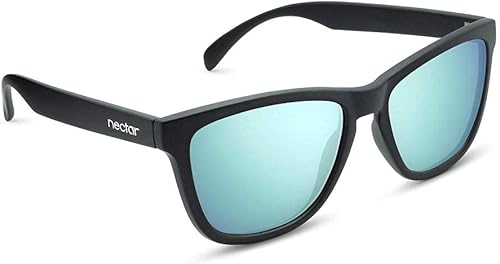 NECTAR Gafas de sol polarizadas clásicas para hombres y mujeres con 100% protección UV y marcos flexibles T90, el Chucktown From