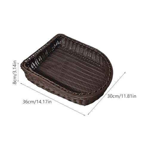 Panier entrelacé de rangement robuste pour courses et jouets d'enfants - 4