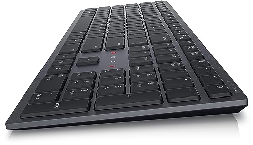 Dell KB900 Teclado RF Wireless + Bluetooth Teclado Francés Grafito