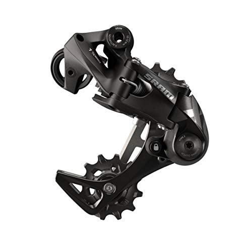 Sram X01 Dh Rear Derailleur - 7-Speed, Medium Cage, Black, With Clutch, A3 #TOP28