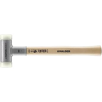 Rome Held Halter Shockless Anti-recoil Supercraft Hammer Hickory Handle Nylon White Diameter 40 3366.040
