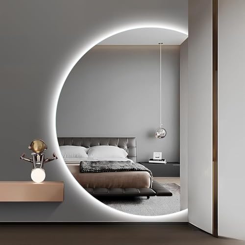 Miroir salle de bain intelligent LED rétroéclairé tactile
