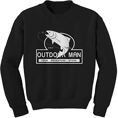 FerociTees Unisex Last Man Crewneck Sweatshirt