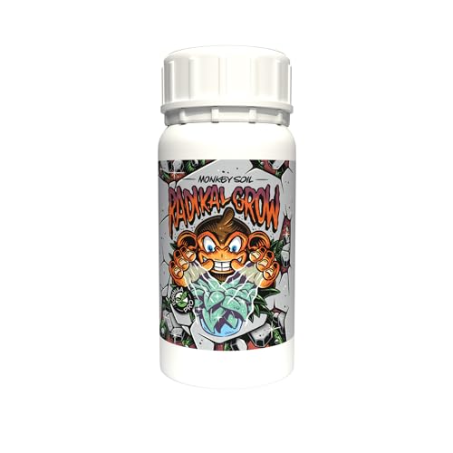 Fertilizante Plantas Acelerador Liquido Metabolico con Nitrogeno Fosforo y Magnesio y Aminoacidos para el Crecimiento Ciclo de Cultivo Proteccion Plantas Estres (250ml)