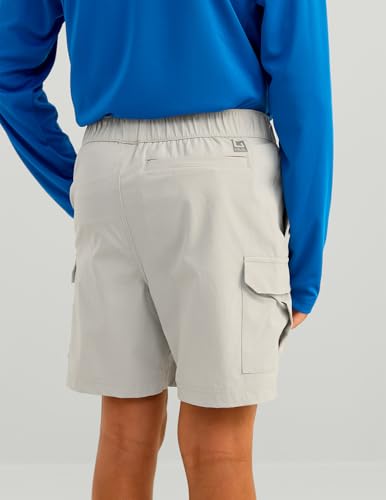 HUK Kids Creekbed Cargo Short, Performance Fishing Cargo Shorts for Kids4