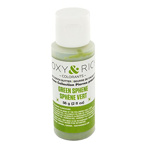 Cocoa Butter, Gemstone Sphene Green 2 Ounces by Roxy & Rich