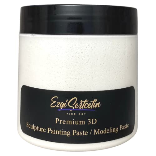 Ezgi Sertcetin 3D Sculpture Painting Paste|Texture Paste|Decorative Plaster cover