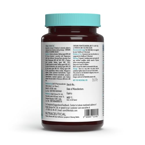 Image of HealthKart HK Vitals Multivitamin with Multimineral, Amino Acids, Taurine and Ginseng, 60 Tablets + Multivitamin for Women, 60 Tablets + Fish Oil, 1000 mg Omega 3 60 Capsules (Combo Pack)