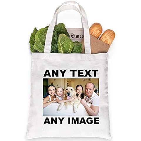 Personalised Tote Bag Printed With Text Photo Logo Birthday Business Hen Party Cover