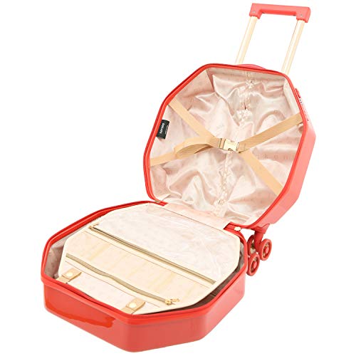 Kensie Women's 2 Piece Gemstone Tsa Lock Luggage Set, Red, 20-Inch Carry-On #TOP4