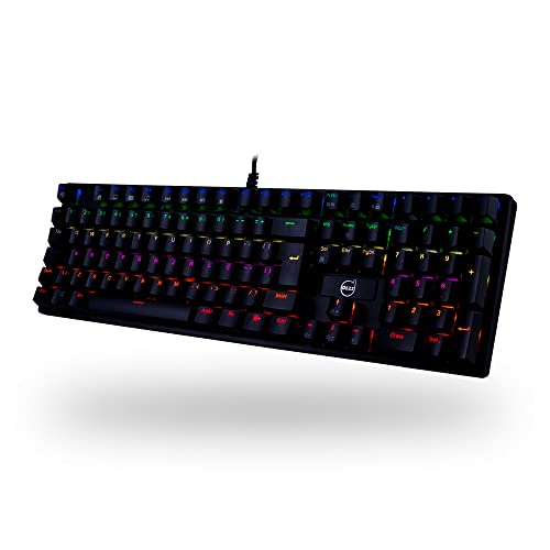 TECLADO GAMER RAPID FIRE REVOLUTION USB 2.0 DAZZ