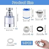 Zoom IMG-1 2 pezzi filtro acqua rubinetto Zoom IMG-1 2 pezzi filtro acqua rubinetto