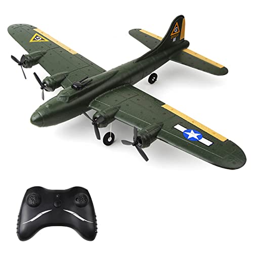 GoolRC B-17 RC Plane, 2 Channel RC Airplane, 2.4GHz Remote Control Airplane, Ready to Fly EPP Foam...