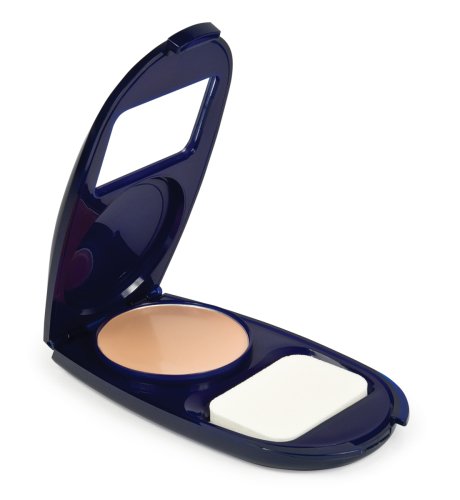 CoverGirl Smoothers Aquasmooth Compact Foundation, Classic Ivory 710, 0.4-Ounce Packages (Pack of 2)