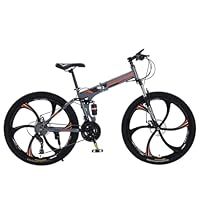 Amazon | 折りたたみ マウンテンバイク 自転車 21/24/27段変速 26