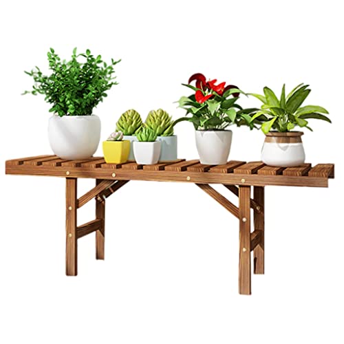 Contenants et accessoires pour plantes Banc De Balcon En Bois Jardinière Étagère À Fleurs Échelle Intérieure Support De Pot De Fleur Au Sol De Salon Combinaison Arbitraire, Support De Fleurs Beau Et P