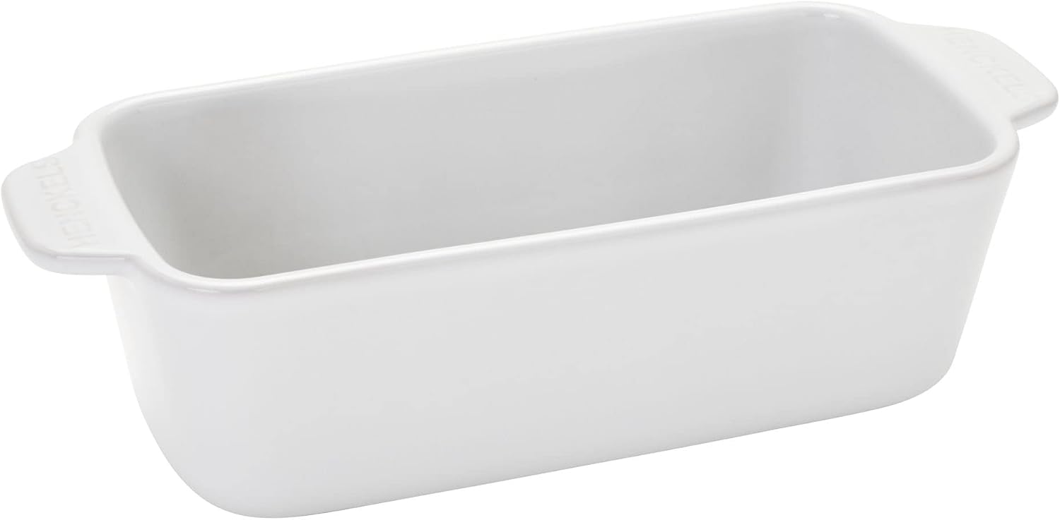 HENCKELS Ceramic 8-pc Mixed Bakeware & Serving Set - White