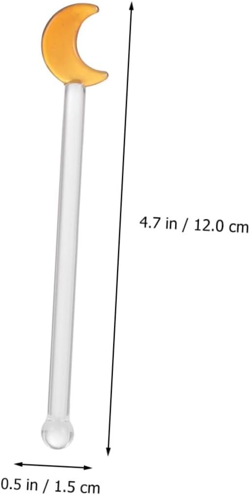 18pcs Glass Stirrer Sticks Swizzle Sticks Home Bar Accessory Cocktail Stirrers for Drinks Mixers for Bar