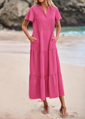 Image of KIRUNDO Summer Maxi Dresses for Women 2026
