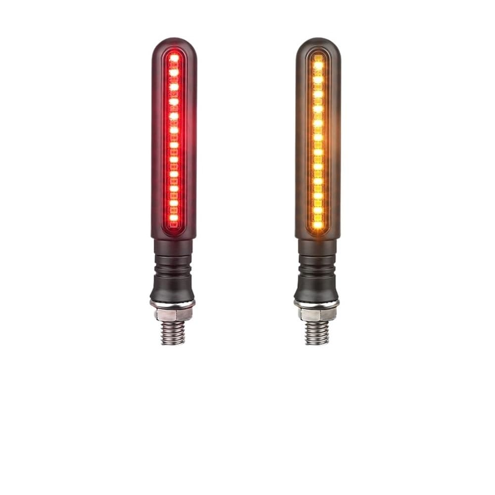 Fanale Posteriore Moto Stop Luce Indicatori Di Direzione A LED Per Moto Indicatori Di Direzione Luci Di Stop Posteriori Luci Di Segnalazione Sequenziali Lampada DRL Per Moto 12V
