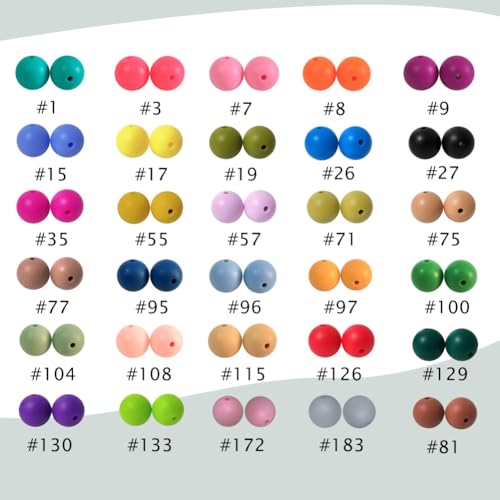 Image of Personalized Pacifier Clips with Name Custom Silicone Beaded Chain Pacifier Holder Stroller Gifts for Baby Boys Girls