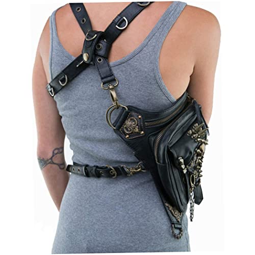 Sac banane steampunk étanche en polyuréthane - Protégez vos objets précieux - 7
