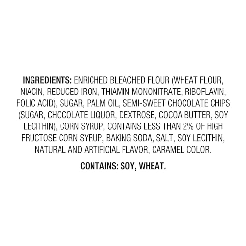 Amazon Saver, Crunchy Chocolate Chip Cookies, 12 Oz
