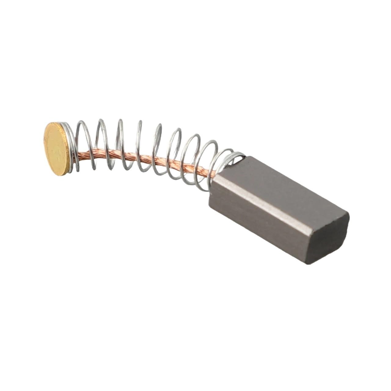 Set di 2 spazzole di ricambio in carbonio per motori elettrici, adatte per utensili elettrici, seghe circolari, trapani e altro ancora, 13 mm x 6 x 4 mm