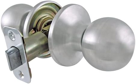 Ultra Hardware 43988 Chestnut Hill Round Ball Knob Lockset Passage, Stainless Steel