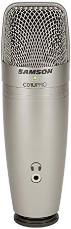 Samson 29/C01UPRO USB Microphone, Silver