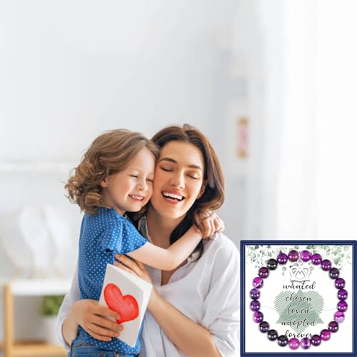Image of Fullrainbow Adoption Symbol Charm Bracelet - Adoption Day Gifts, Party Decorations, Thank You Gift