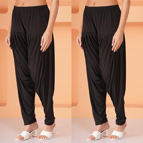 Image of Buy That Trendz Viscose Womens Dhoti Salwar Harem Patiala Bottoms Pants