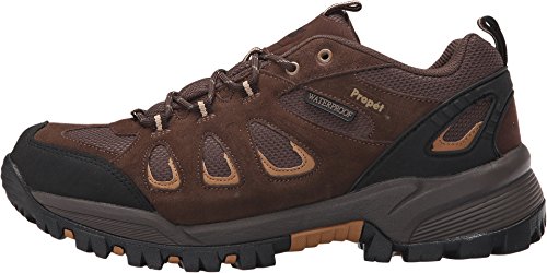 Image of Propet Mens Ridge Walker Hiking Hiking Sneakers Shoes - Black