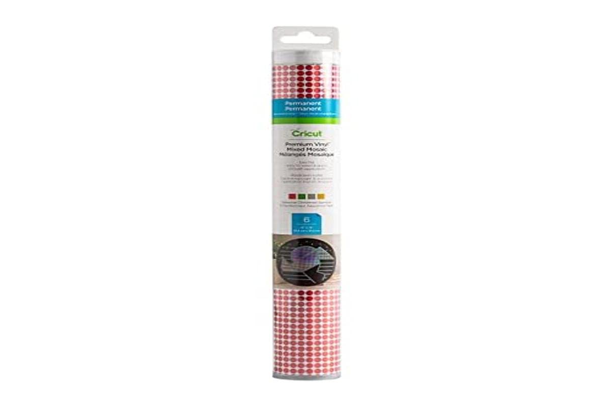 Cricut Premium Vinyl Mosaic Sampler, Seasonal Christmas – Permanent