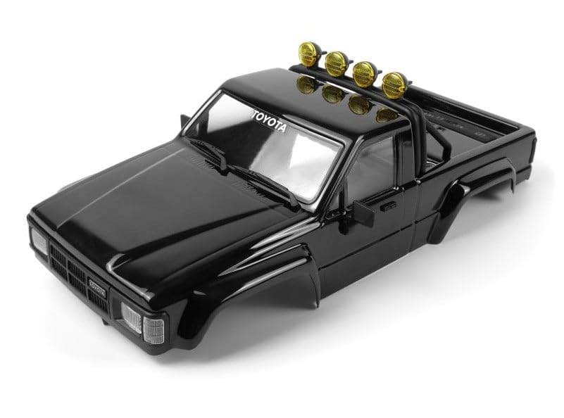 Toyota Hilux SR5 Modelo Carro Black Painted HPI Racing