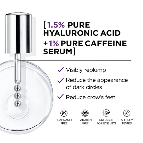 L’Oréal Paris L'Oreal Paris Revitalift Hyaluronic Acid + Caffeine Hydrating Eye Serum For Dark Circles thumb #2