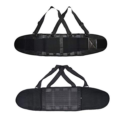 Faja lumbar unisex HANQ con tirantes ajustables XL miniatura 6